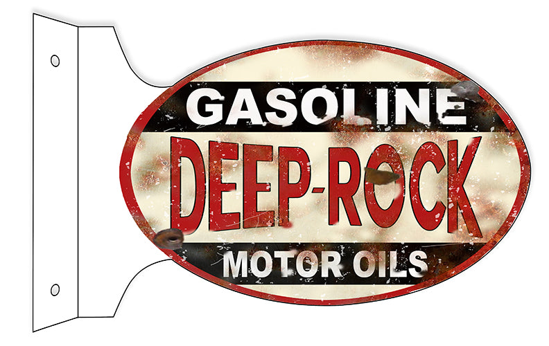 Deep Rock Gasoline Motor Oil Double Sided Flange 12×18