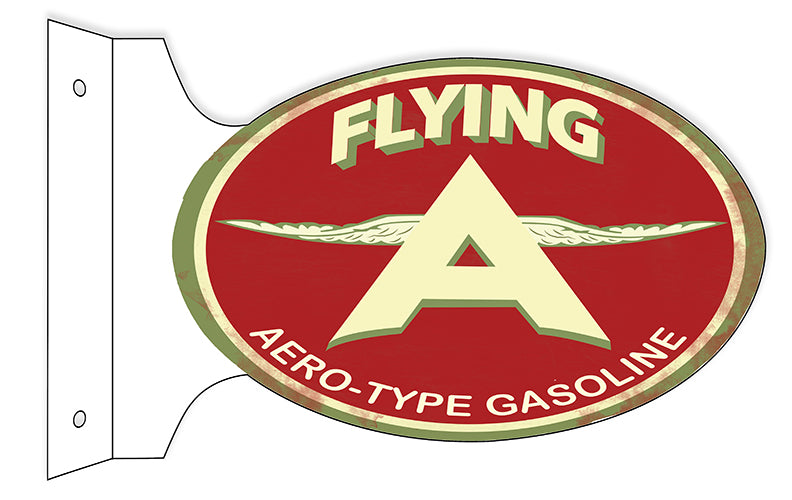 Flying A Aero-Type Gasoline Double Sided Flange 12×18