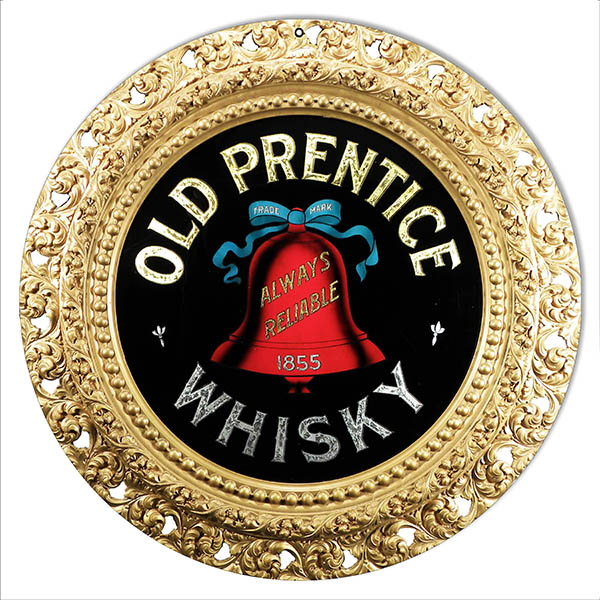 Old Prentice Whisky Liquor 14 x 14