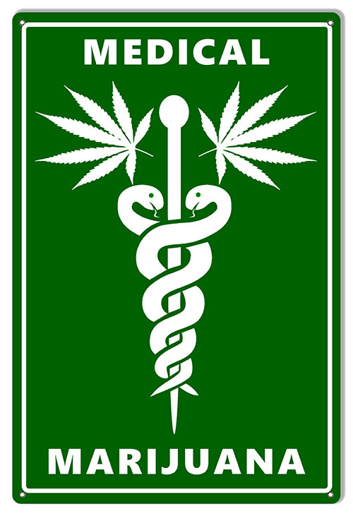 Medical Marijuana Cannabis 16×24