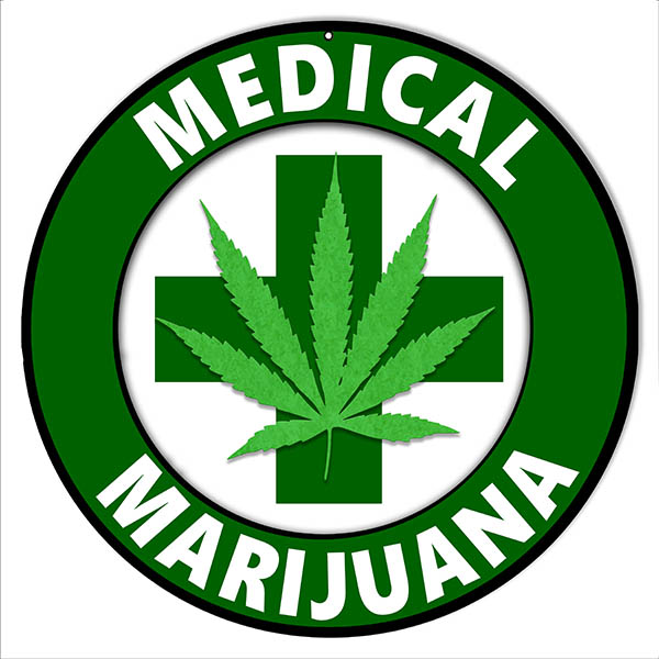 Medical Marijuana Cannabis 14 x 14