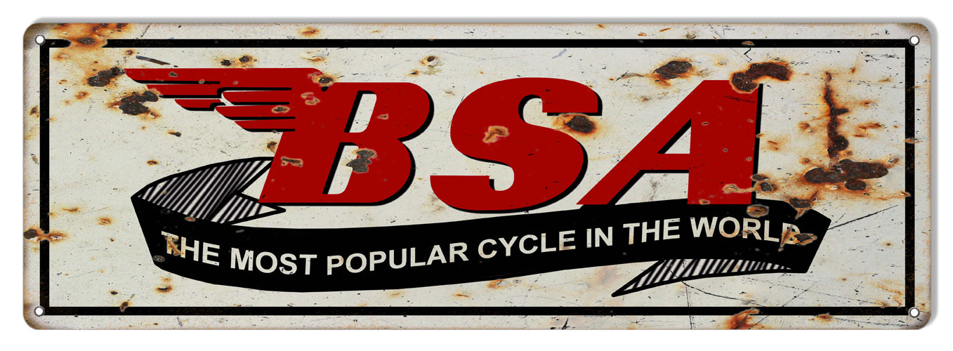 BSA Most Popular Motorcycle 6×18