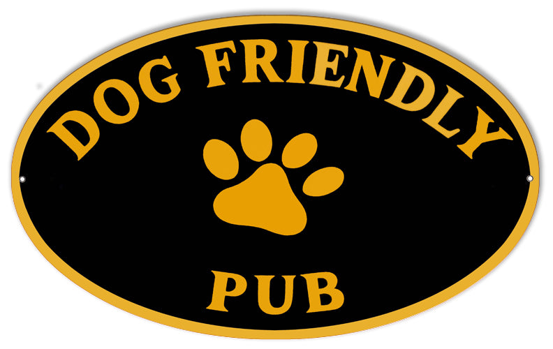 Dog Friendly Pub Animal 9×14