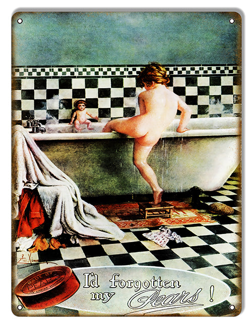Id Forgotten My Pears Soap Country 9×12