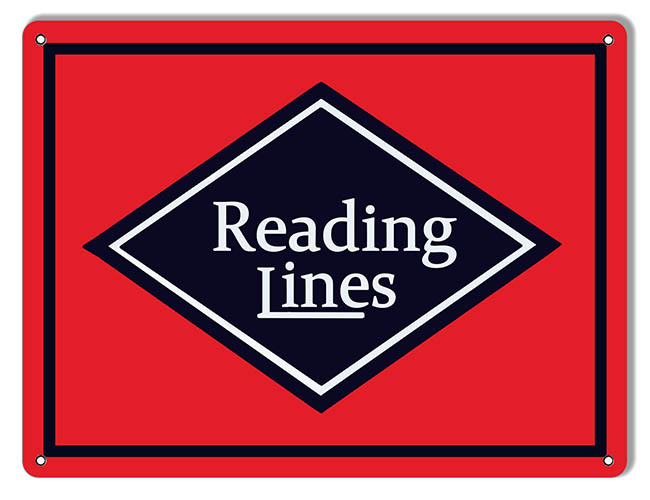 Reading Lines Railroad 9×12