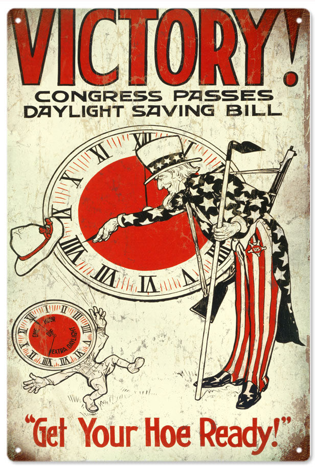 Daylight Savings Bill 12x18