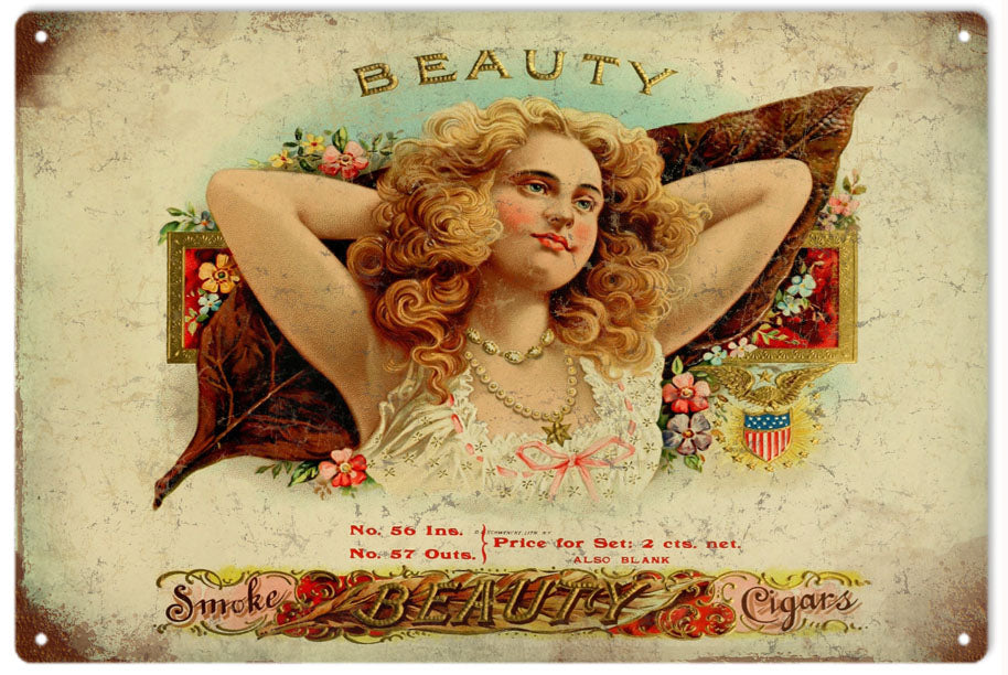 Beauty Cigar Tobacco 12x18