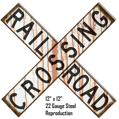 Railroad Cross buck 12×12