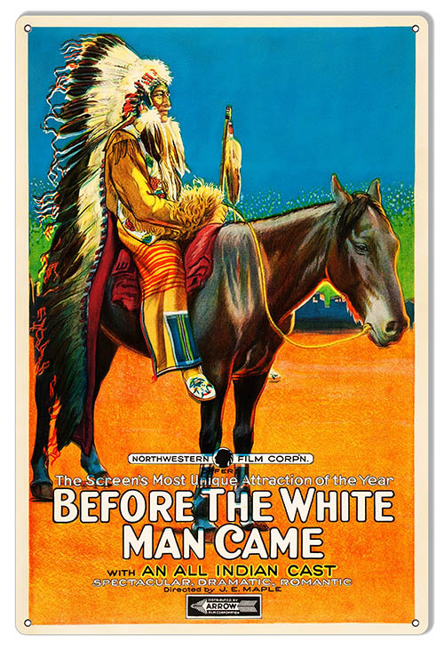 Before The White Man Came 12×18