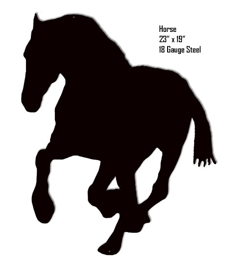 Horse Animal Silhouette 19×23