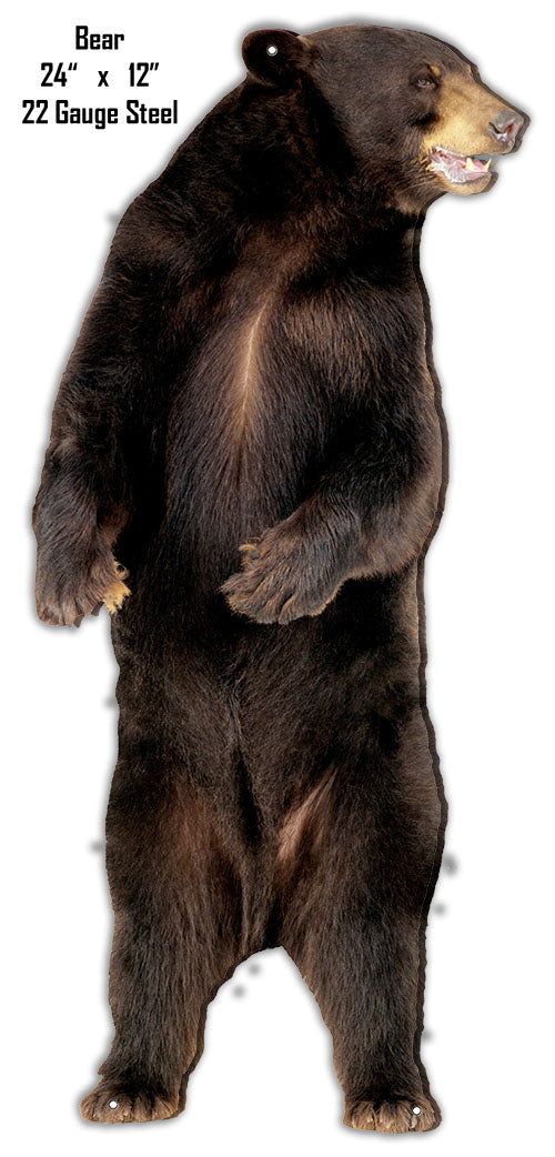 Standing Bear Animal 12×24