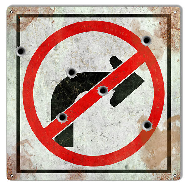 No Right Turn 12×12