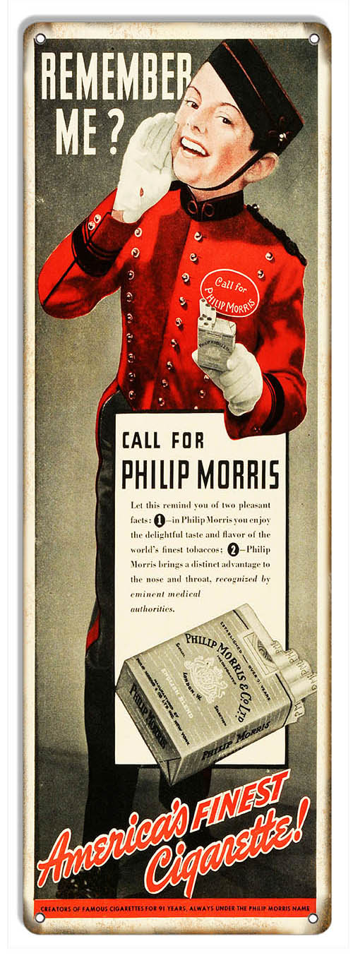 Philip Morris Cigarette 8×24