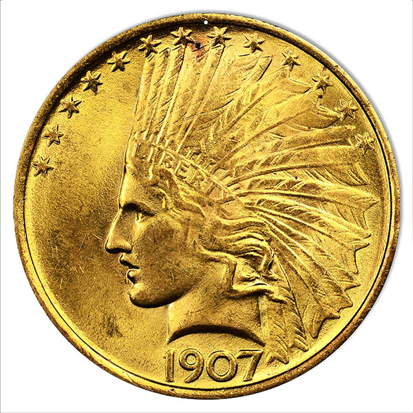 1907 Indian Head Coin 12x12