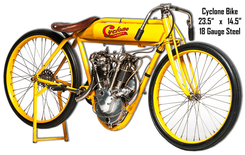 Yellow Cyclone Bike 14.5×23.5