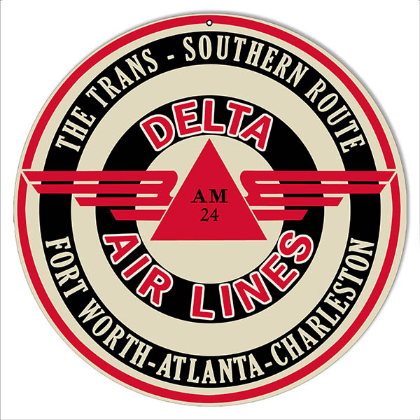 Delta Airlines Southern Route 14×14