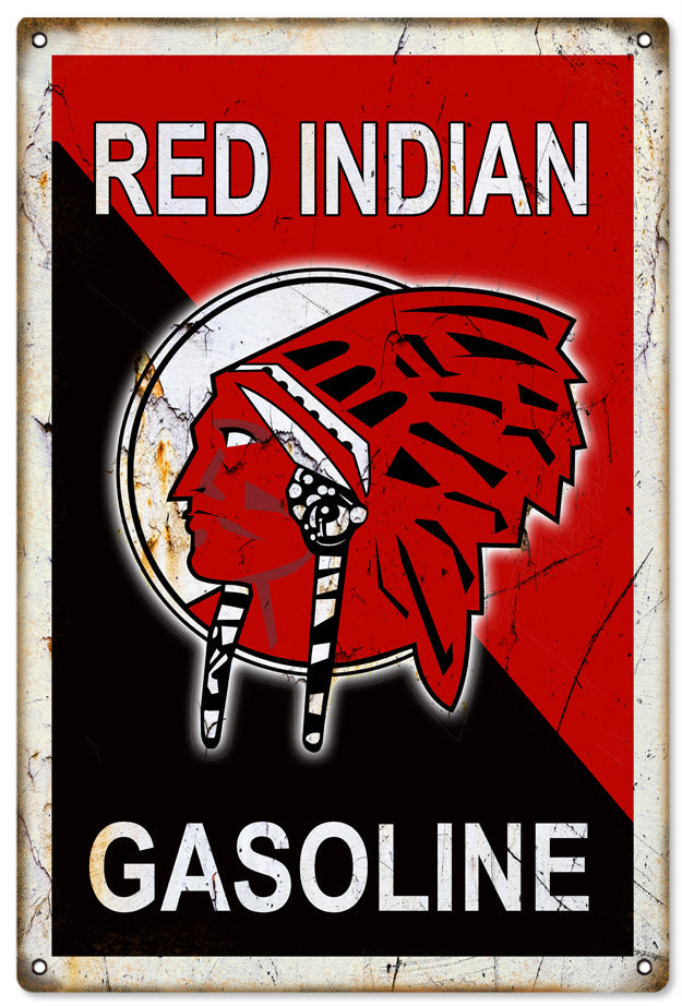 Indian Gasoline Motor Oil 12×18