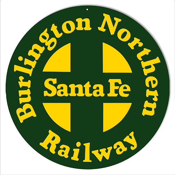 Santa Fe Railway Herald 14×14