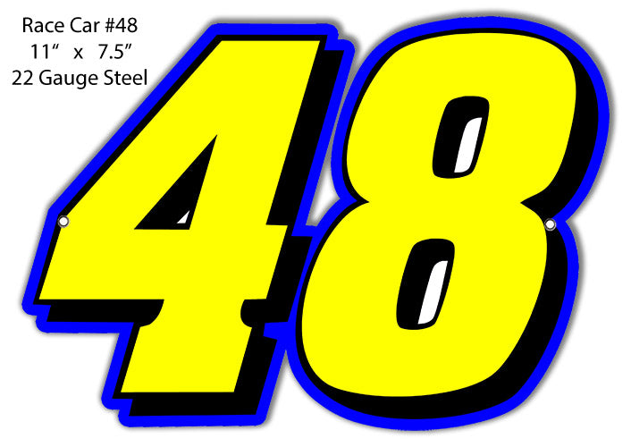 48 Race Car 7.5×11