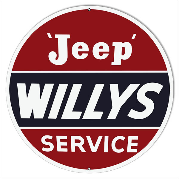 X- Jeep Willys Gas Station 30×30