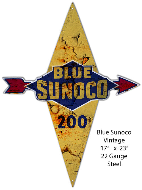 Blue Sunoco Of 17×23