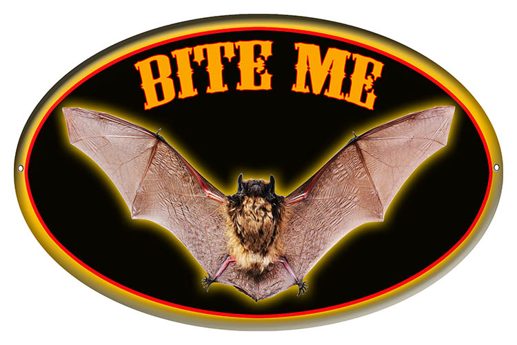 Bite Me Bat 11×18