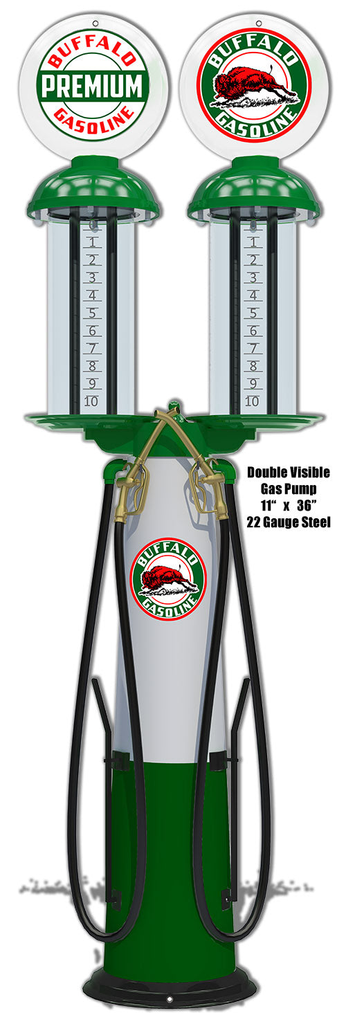 Double Visible Gas Pump 11×36