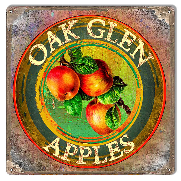 Oak Glen Apples 12×12