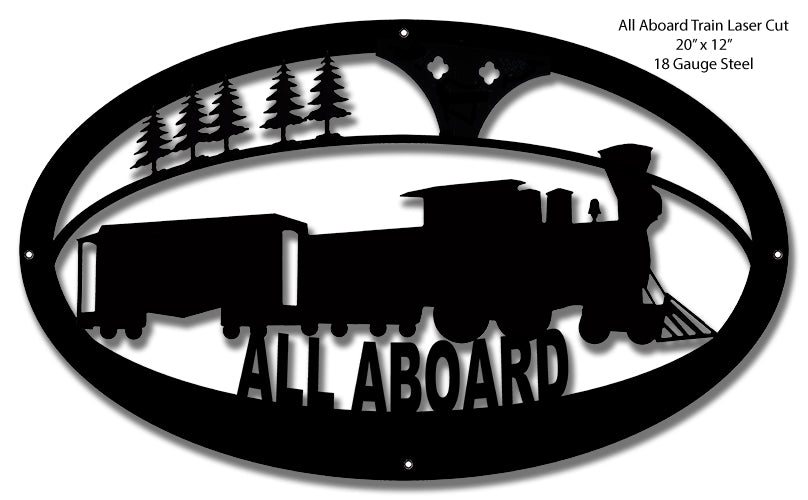 Silhouette Train 12×20