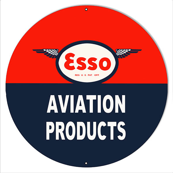 ESSO Aviation Products Motor Oil 14×14