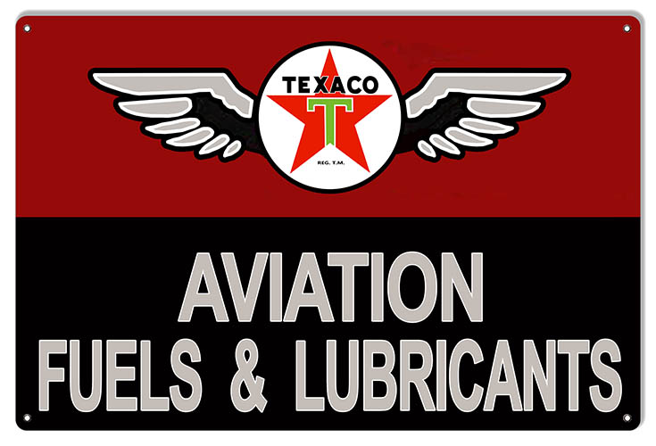 Texaco Fuels And Lubrication Vintage Style Metal Sign 16 × 24