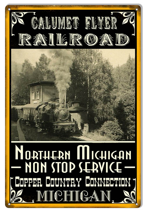 C et Flyer Railroad 12×18