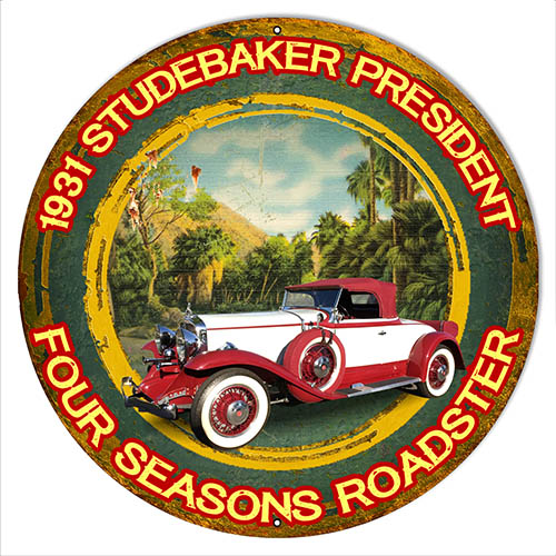 1931 Studebaker President 14×14