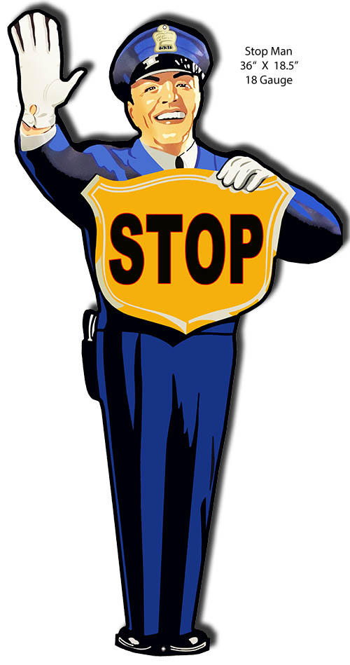 Directing Traffic Stop Officer 19×36