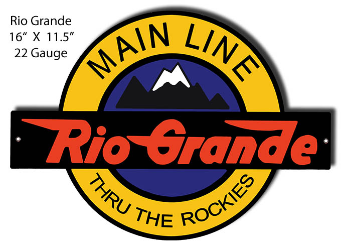 Rio Grande Railroad 11.5×16