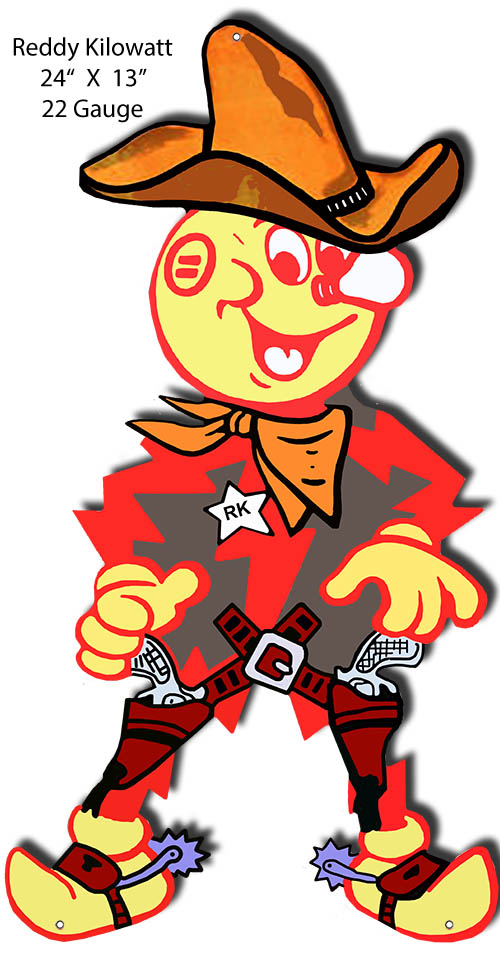 Reddy Kilowatt 13×24