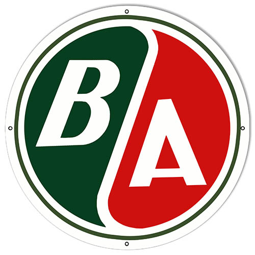 BS British Petroleum Gas And Motor Oil 24×24