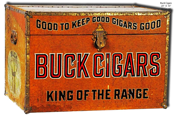 Buck Cigars 15×23