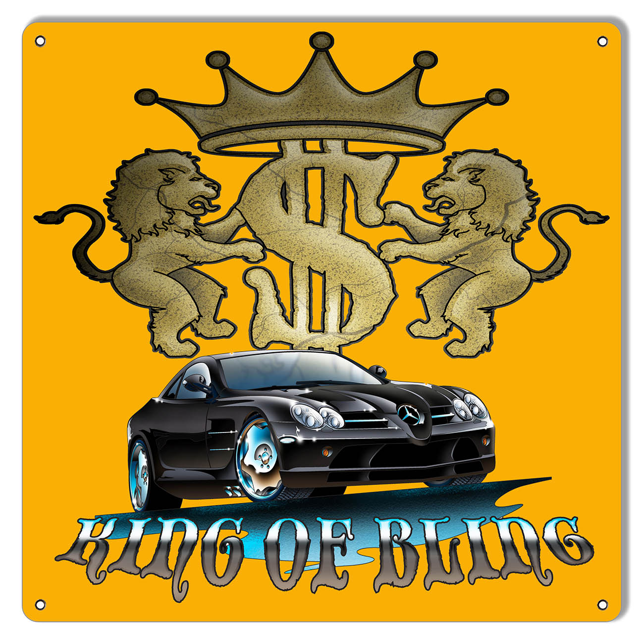 King Of Bling Mercedes 12×12