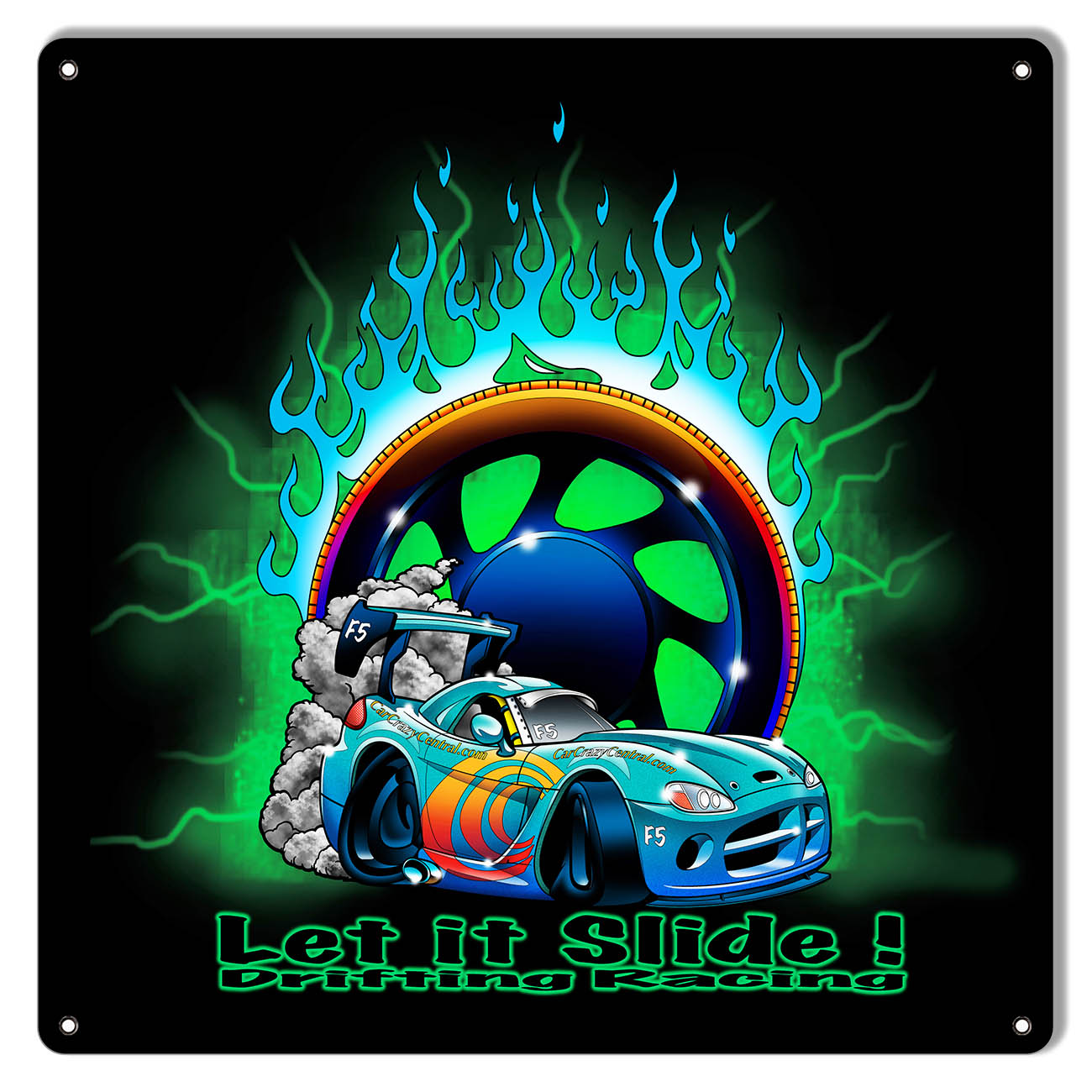 Let It Slide Drifting Racing 12×12