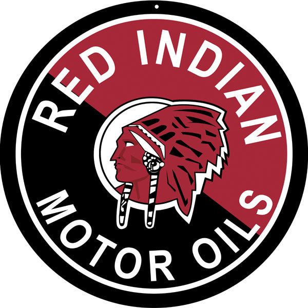 Red Indian Motor Oil Co 14 x 14