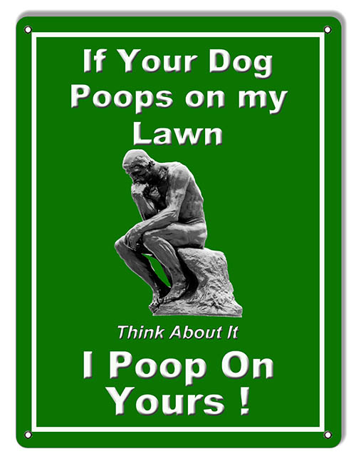 If Your Dog Poops 9×12