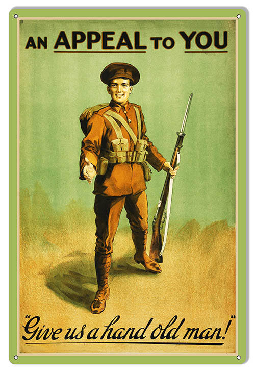 Military An Appeal To You 12×18