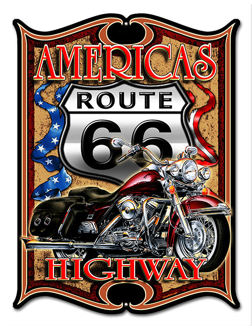 Route 66 Highway 14x18