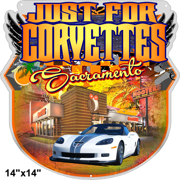 Corvettes Sports Car Sacramento 14×14
