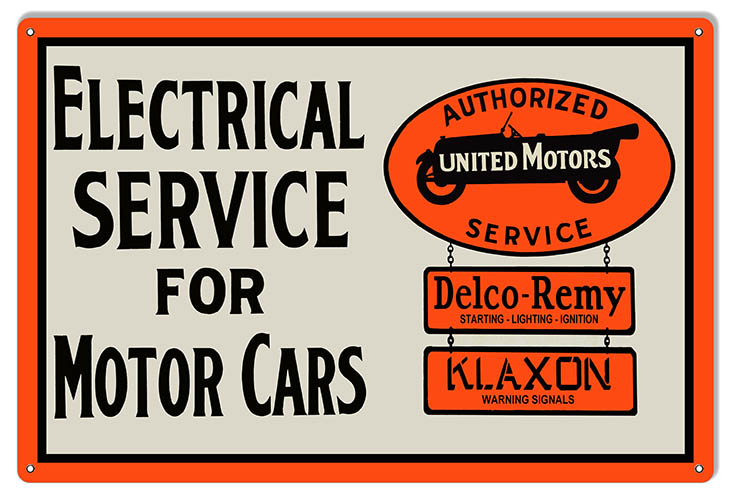 Authorized United Motors 12×18