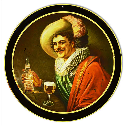 Bar Or Restaurant Beer Vintage Style Metal Sign 14 x 14
