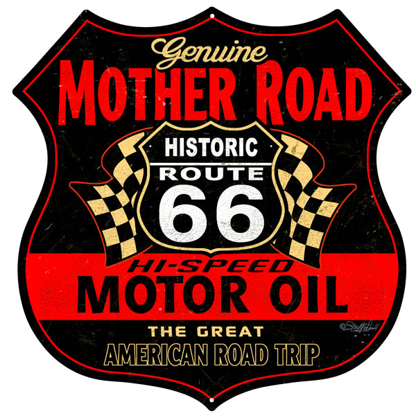 Mother Road Motor Oil 15×15