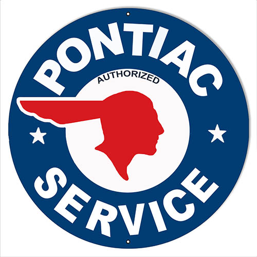 Pontiac Service Gas Station 14 x 14