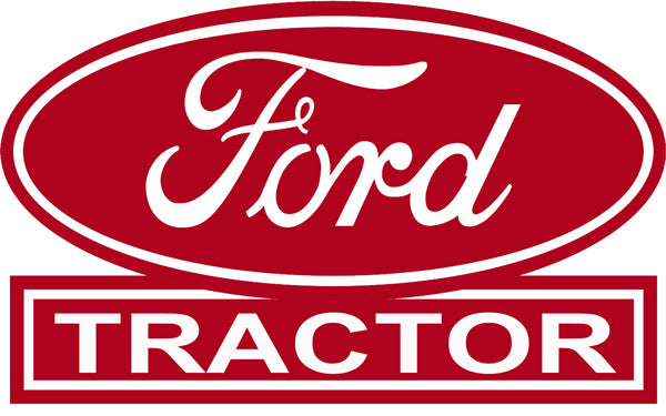 Ford Tractors Dealer Red Construction Vintage Style Metal Sign 15 x 24